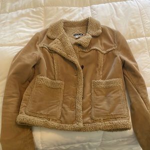 Camel corduroy jacket by Frankie B.